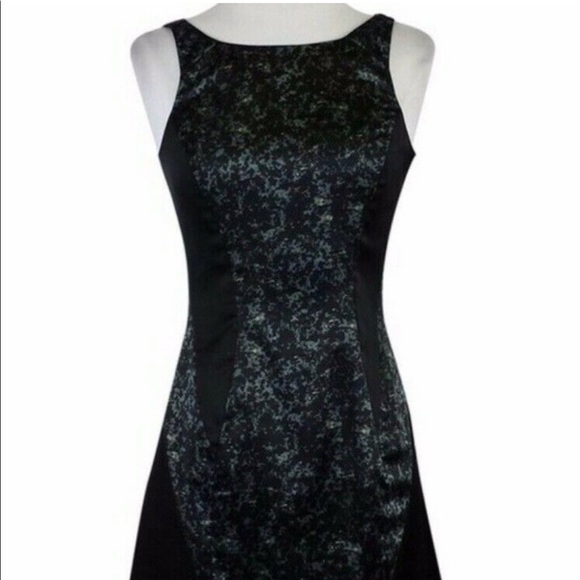 EUC All Saints Marble Print Silk Dress - Picture 2 of 10